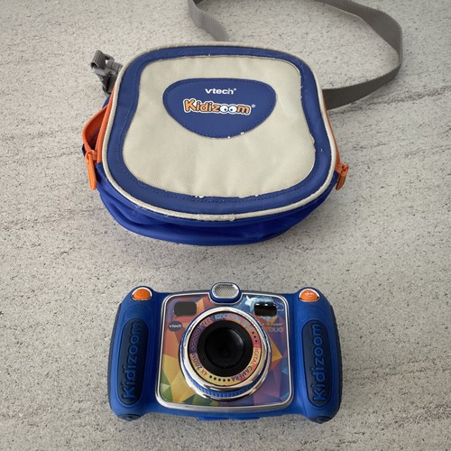 VTech Kidizoom Duo Kamera mit Farbdisplay - Blau - 2MP - Getestet - Bild 1 von 9