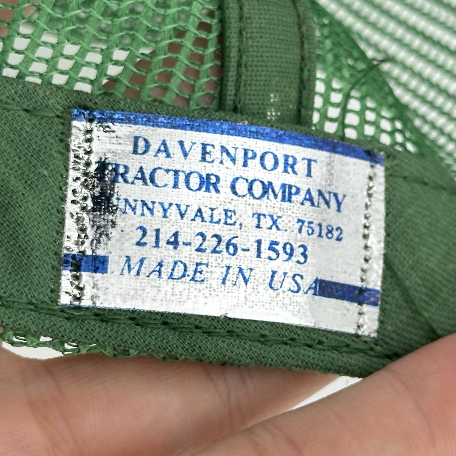 Vtg John Deere Patch Hat Mesh Snapback Trucker Ca… - image 11