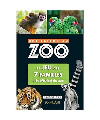 Jeu des 7 familles Une saison au Zoo: Avec le Mistigri du zoo