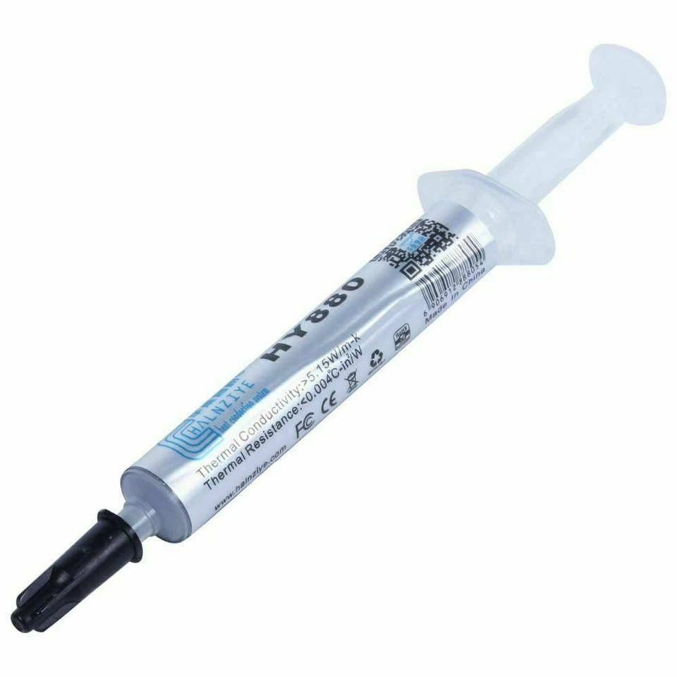 EBUYERFIX CPU GPU Thermal Grease 5g HY880 Cooling Paste VGA Chipset Cooler Fan Liquid Tube