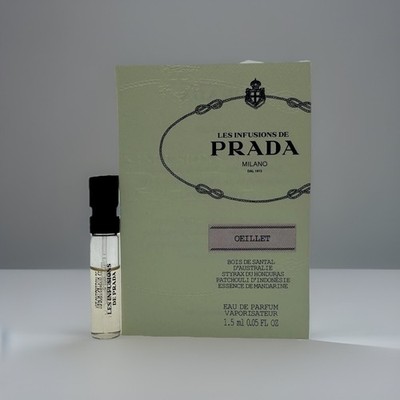 LES INFUSIONS DE PRADA D' OEILLET EAU DE PARFUM 1.5ML/0.05FL.OZ SAMPLE SPRAY