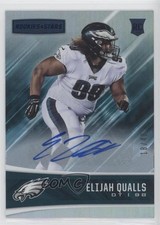 2017 Rookies & Stars Longevity Blue Signatures 18/49 Elijah Qualls #286 Auto 0o9