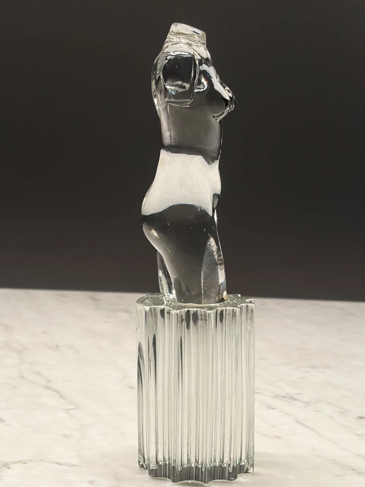 Venus De Milo Nude Murano Glass Sculpture Olympic Trophy Award ROME 1960 Figure - Bild 4 von 4