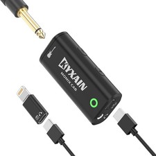 Guitar Audio Interface Pocket Internal Recording Sound Card with Type-C  Lig...