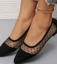 Women'S Flat Shoes with , Soft-Soled And pointy Toe DesignSZ 7/41