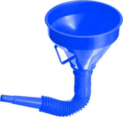Economy Funnel with Flexible Spout for Engine Oil, Gasoline, Kerosene, Fluids