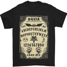 Ouija Board Voodoo Démons Esprits Halloween T-Shirt 100% Cotton