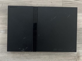 Sony Playstation PS2 Slim Console with OEM Cables. Tested. Works Great. Clean