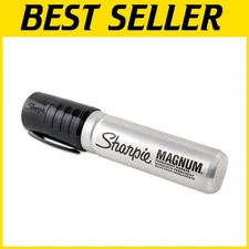 Versatile Permanent Marker Set - 12 Black Chisel Tip Markers for Professionals