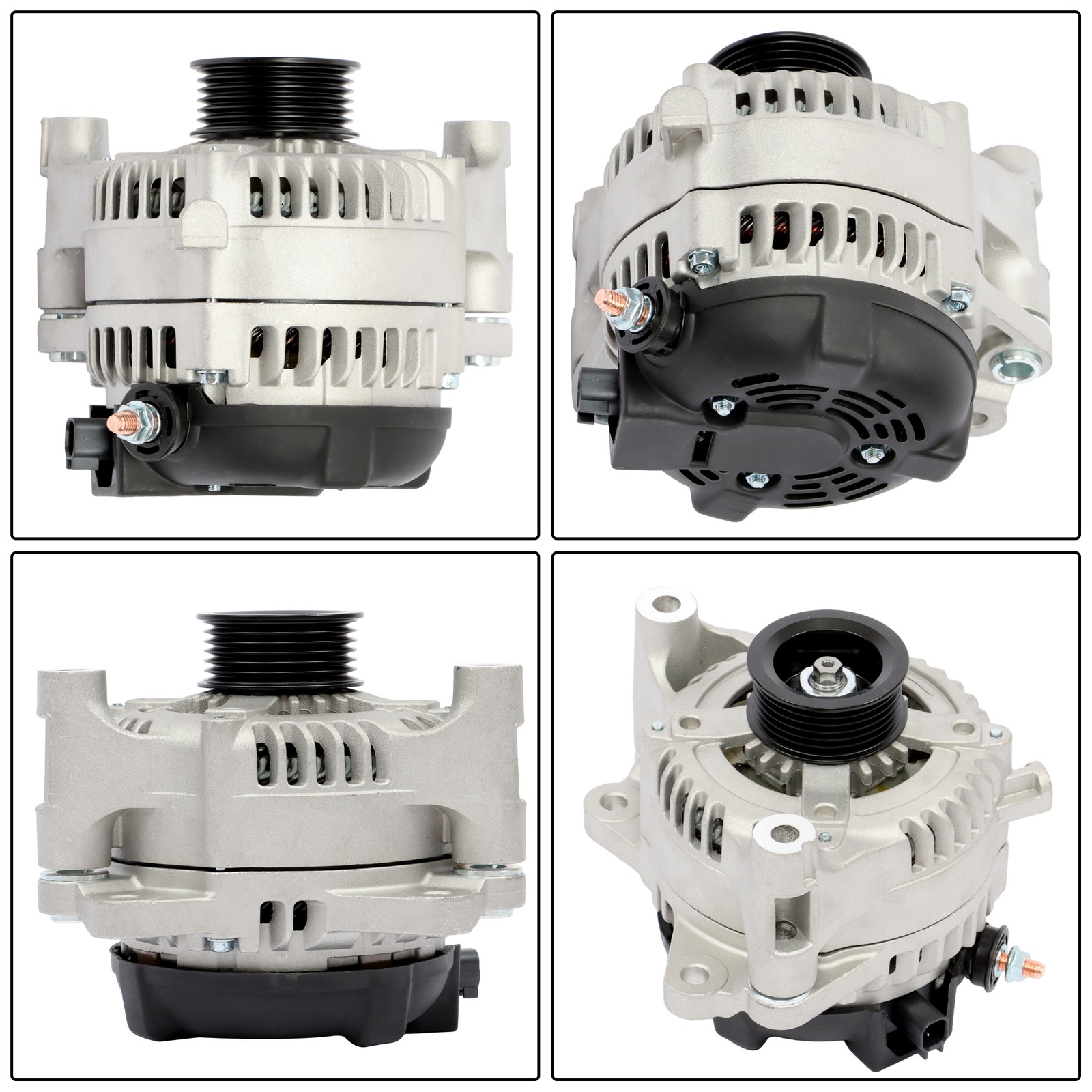 For Jeep Wrangler 2012-18 Wrangler JK V6 3.6L 160A 12V CCW 6-Groove Alternator thumbnail 13