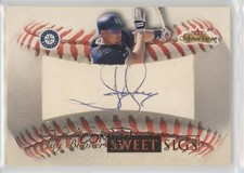2000 Fleer Showcase Sweet Sigs Jay Buhner #9SS Auto 0o9