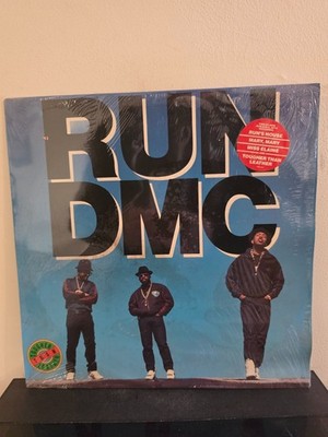 RUN DMC Tougher Than Leather 1988 LP RAP HIP-HOP ORG PRS VINYL PROFILE RECORDS