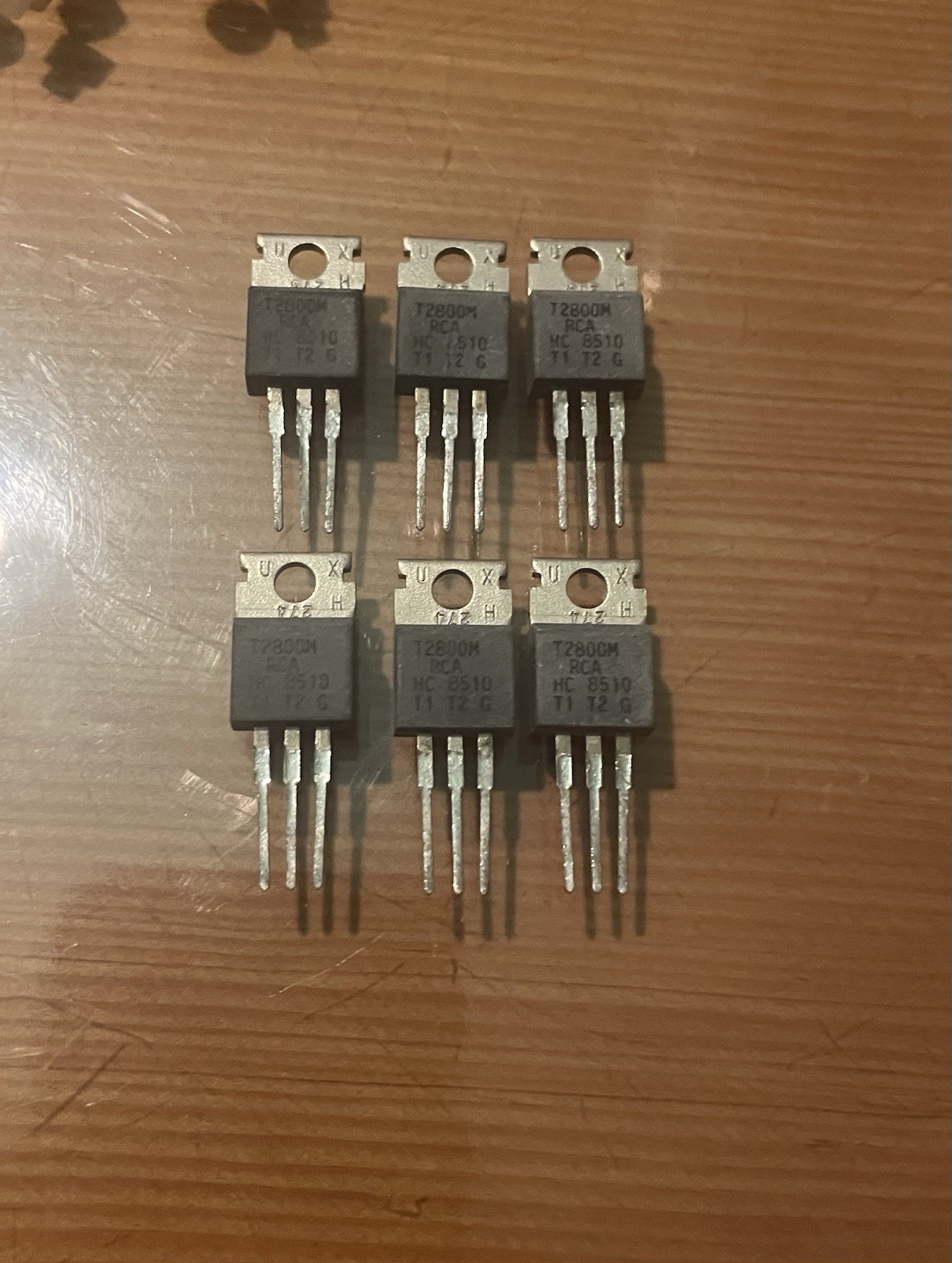 Triac T2800M semi conducteur de puissance NOS lot de 6 pièces rares