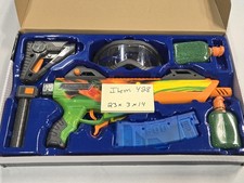 Pulsar Toy Blaster Gun Set Goggles Mag 2 Bottle Ammo Play Gift 23x3x14