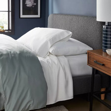 Threshold Cool Tencel Lyocell True White Twin or Twin XL Size 3 Piece Sheet Set