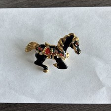 Vintage Horse Brooch/pin-THE YEAR Of The Horse