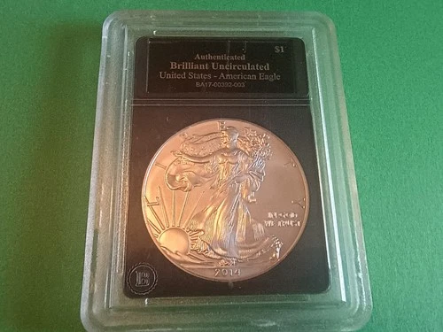 2014 🇺🇸 AMERICAN SILVER EAGLE. UNCIRCULATED. 💥