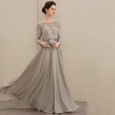 Customized Classic Mother Of The Bride Dresses Lace Appliques Sequined