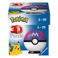 Ravensburger 3D Puzzle 11564 - Puzzle-Ball PokéMon PokéBalls - Meisterball - [En
