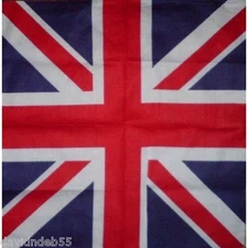 UNITED KINGDOM FLAG BANDANA UK Union Jack Britain Scarve Scarf Head Skull Wrap