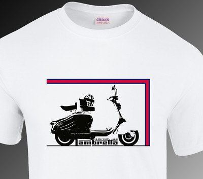 Maglietta Vespa 50 Special Lambtetta 1957 Mark 3, MOD Vespa T