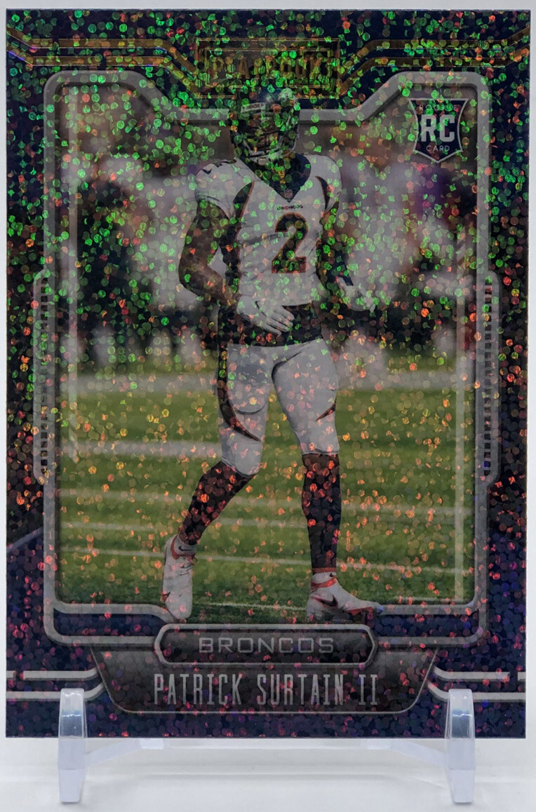 2021 Panini Playbook Sparkle Parallel #144 Patrick Surtain II Rookie RC