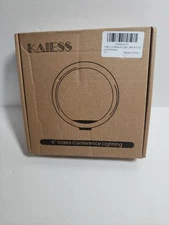 Kaiess Video Conference Ring Light 6" Clip on Computer Laptop, NOB