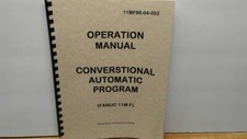 Fanuc 11M-F Conversational Automatic Program Operation Manual