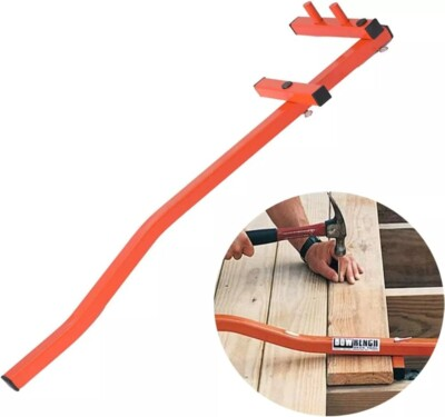 #ad Decking Straightening Tool Deck Board Bender Straightener Bending 66CM 26In $40.59
