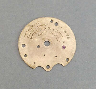 Original ROLEX Bubbleback Caliber 10 1/2 Part 5953 Cover