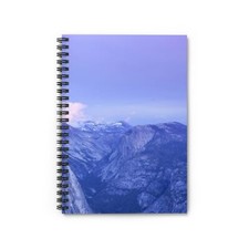 Mountain View Spiral Notebook, Nature Journal, Travel Diary, Gift for