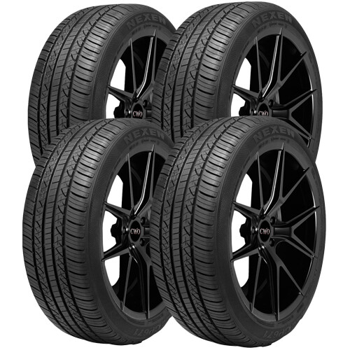 (QTY 4) P195/65R15 Nexen CP671 89T SL Black Wall Tires | eBay