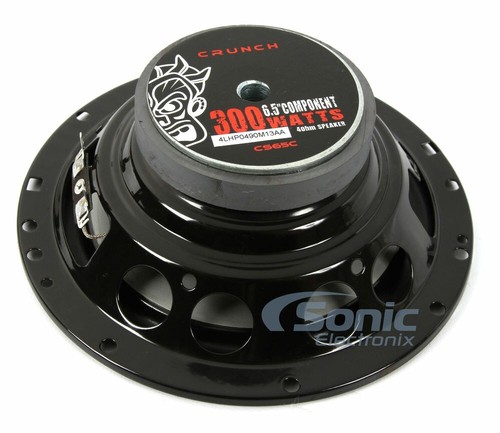 Crunch CS65C 6.5" 2-Way Component Car Speakers + Sound Damping - 第 13/18 張圖片