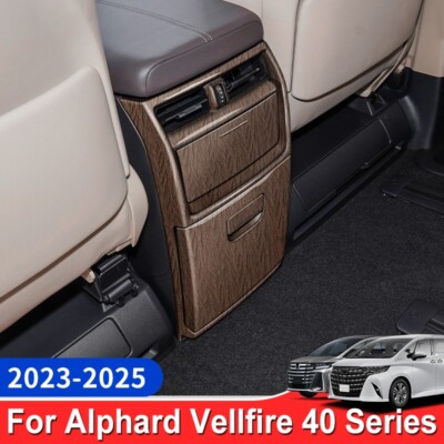 For 2023-2025 Toyota 40 Series Alphard Vellfire Rear Air Outlet Anti-Kick Panel