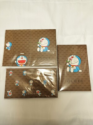 GUCCI x Doraemon Collaboration Japan  Notebook Memo Pad Special letter paper
