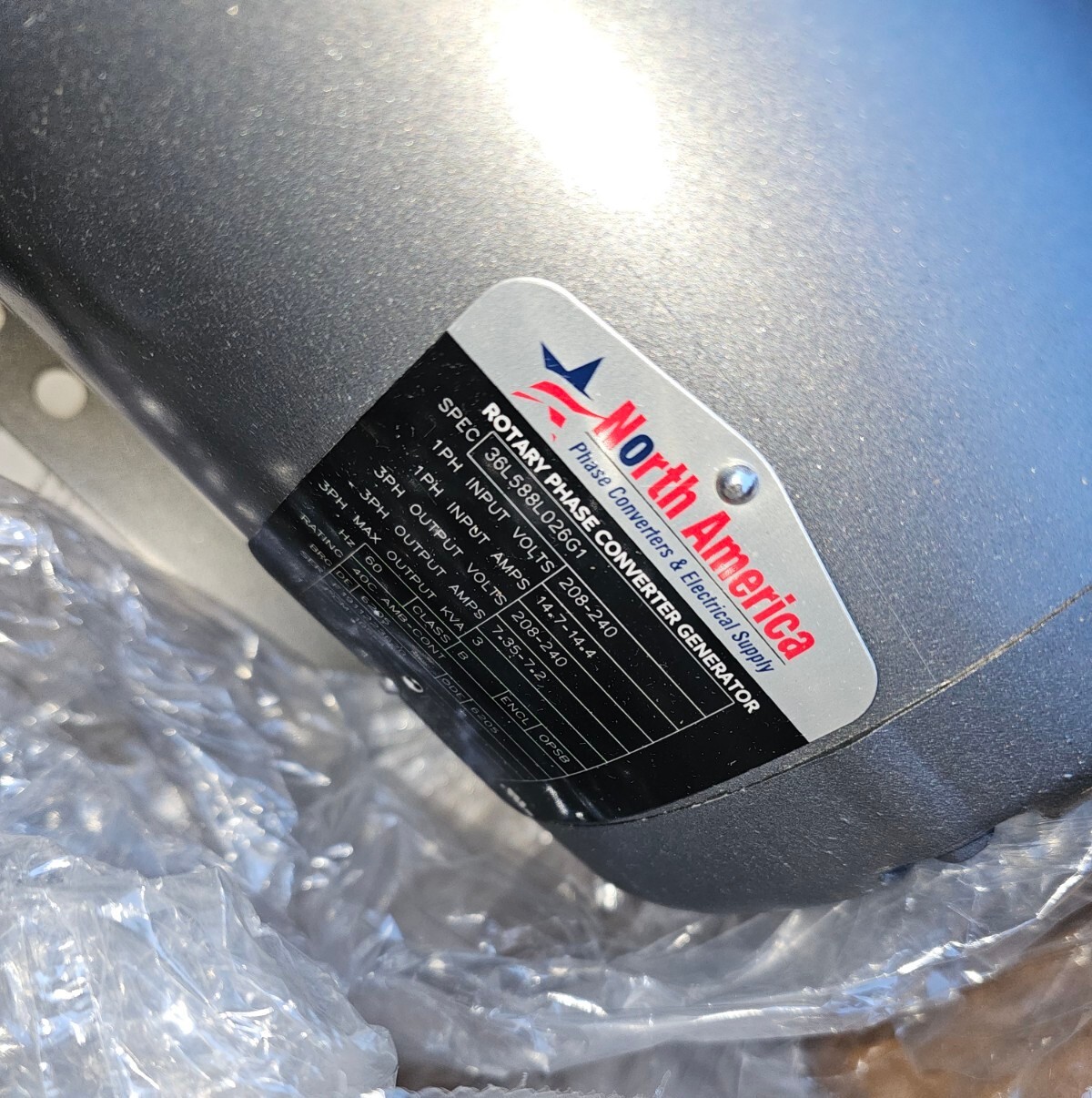 ProLine Rotary Phase Converter PL5 (just the motor ) eBay