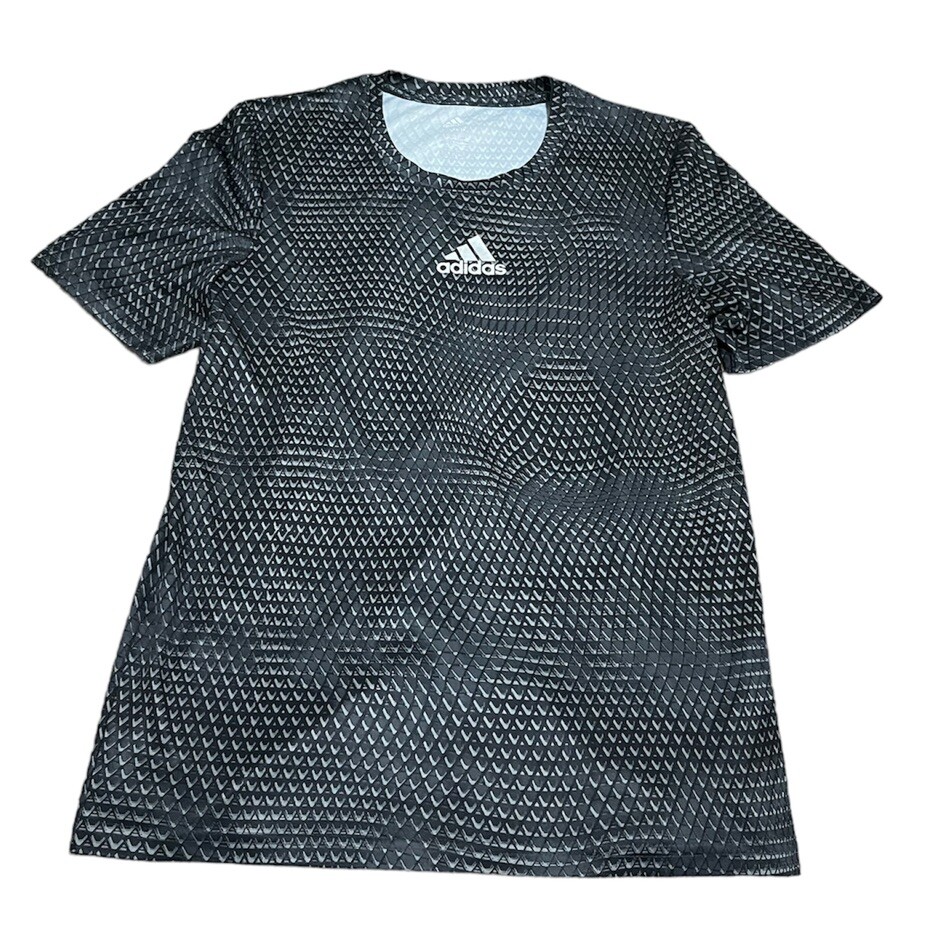 Adidas Black/Silver Performance Running Shirt Wom… - image 1