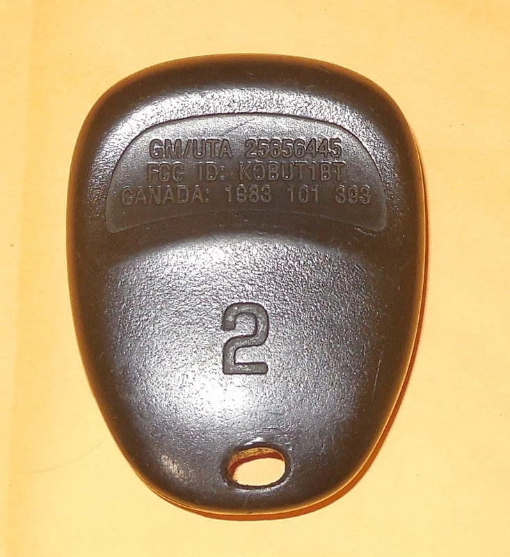 Mando a distancia 100 % OEM GM 98-00 CADILLAC DEVILLE SEVILLE ENTRADA SIN LLAVE 25656445 #2 Foto 2 de 2