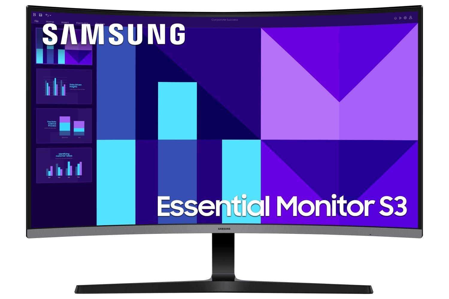 Samsung Monitor PC 32" Full HD 1920x1080 Pixel Curvo Serie S39GD LS32D390GAUXEN