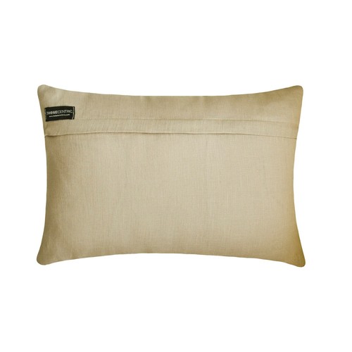 Chartreuse Green Lumbar Pillow Cover, 12"x16" Velvet-Velutinous Chartreuse - Picture 3 of 3