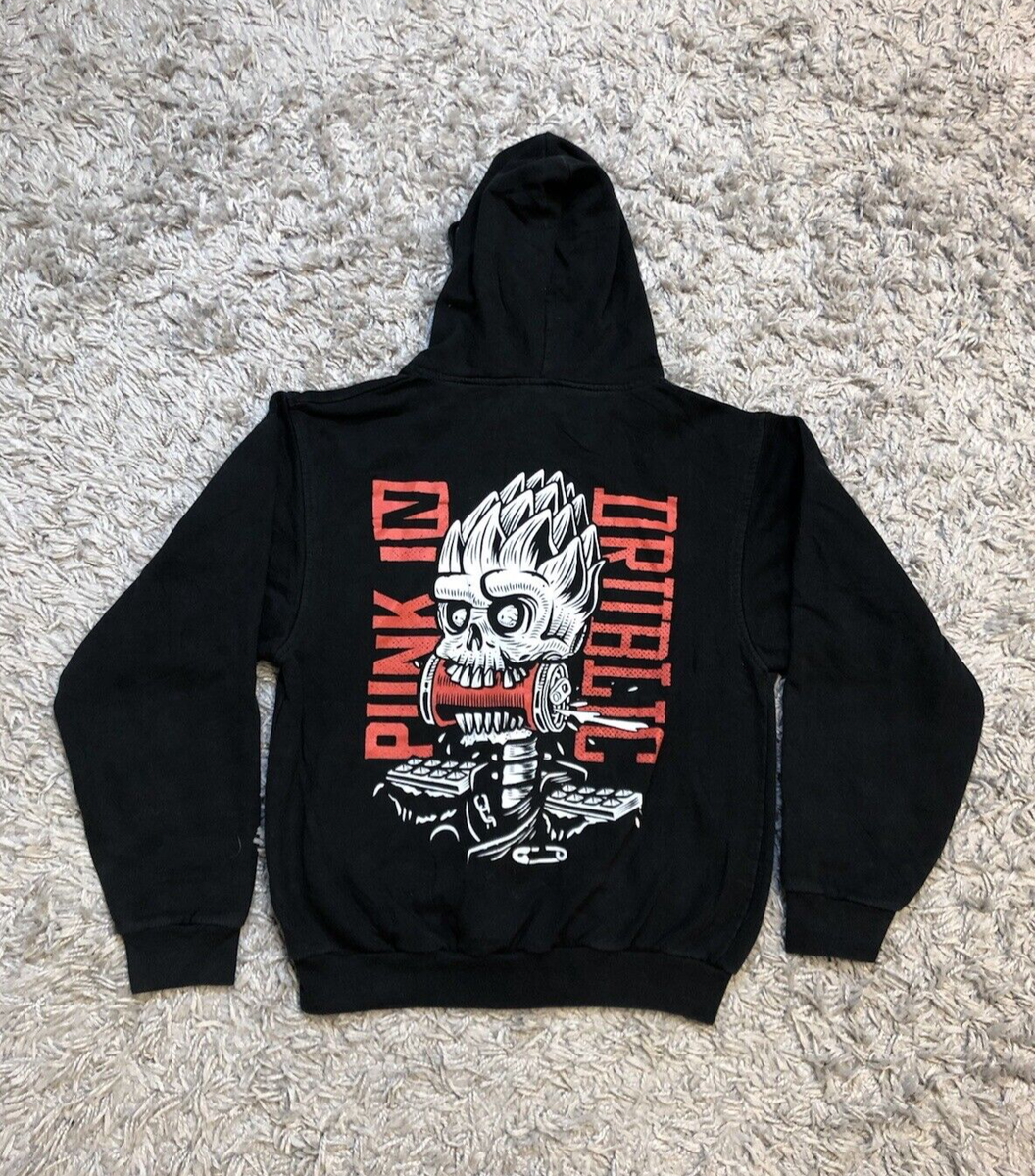 NOFX Hooded Sweatshirt Full Zip Punk Rock Band Size Small NOFX Hooded Sweatshirt Full Zip Punk Rock Band Size Small