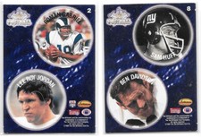 Lot of 2 1994 Ted Williams POG Cards Roman Gabriel Jordan Sam Huff Ben Davidson