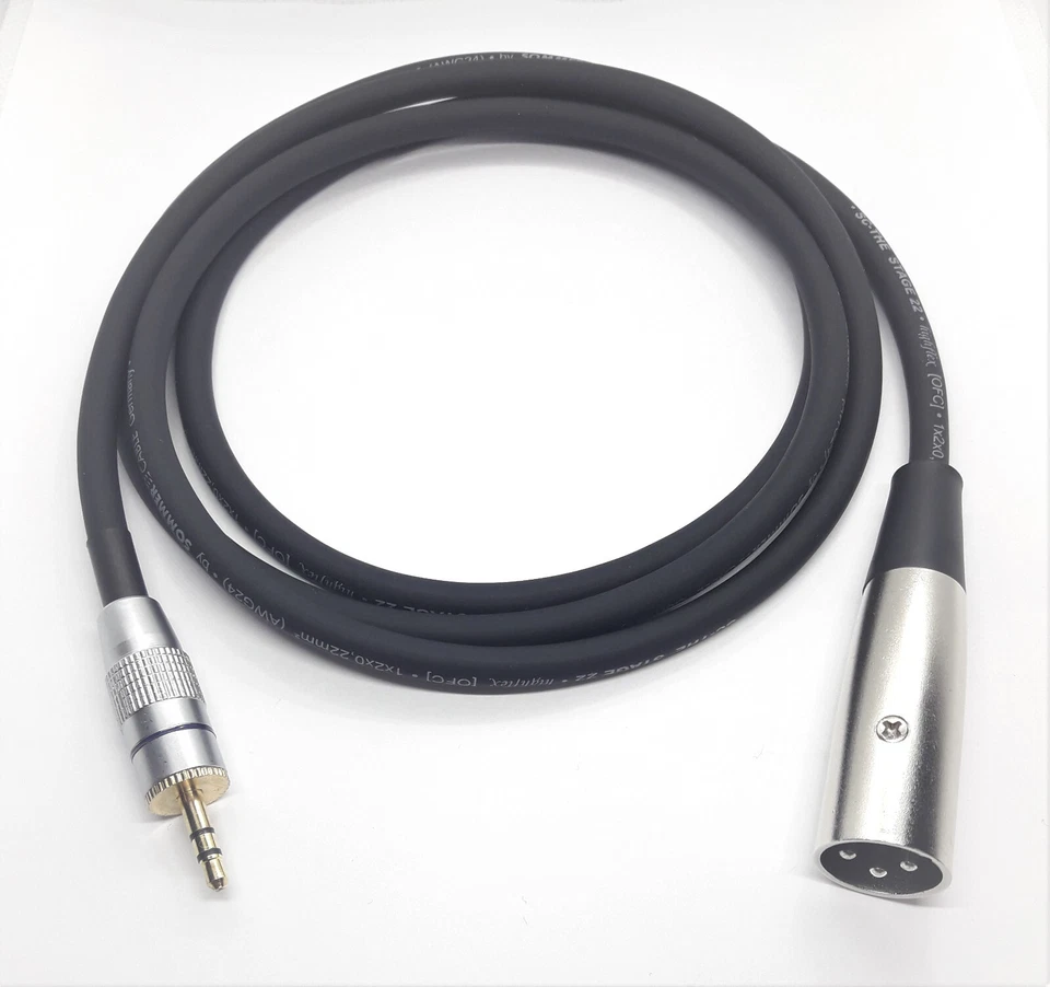 KABELBETRIEB Cable de audio mini jack de 3,5 mm en mallas XLR vers. Longitudes