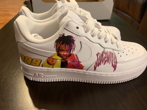 juice wrld custom air forces