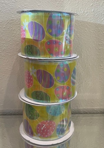 Spring, summer, Easter Ribbon with Easter eggs - Picture 3 of 8