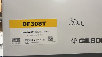 Gilson PIPETMAN DIAMOND Blister Refill Filtered Pipette Tips, F172303, 960/PK