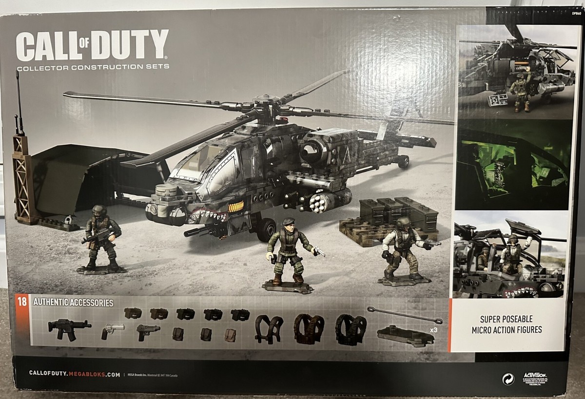 メガブロック　コールオブデューティ　ヘリコプター　絶版品 Mega Bloks Call of Duty Anti-armor Helicopter DPB60 NEW RARE