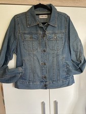 Ladies Denim Jacket Size 12 Used Cherokee