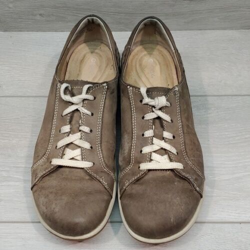 Aetrex Womens Dana Leather Comfort Sneakers Oxford shoes sz EUR 40 US 9-9.5 - Picture 3 of 11