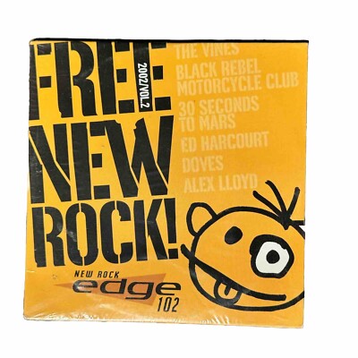 Factory Sealed CD 2002 Canadian Free New Rock Edge 102 Vol 2! 30 Seconds To Mars